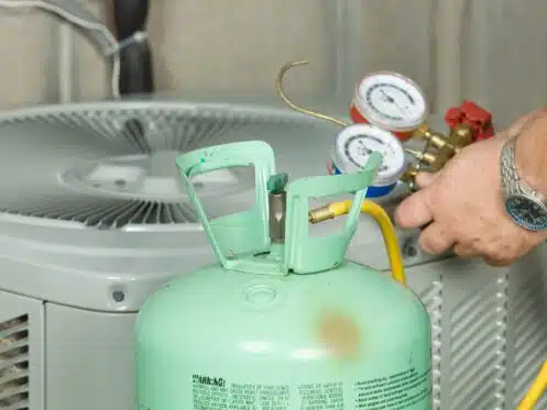 refrigerant tank