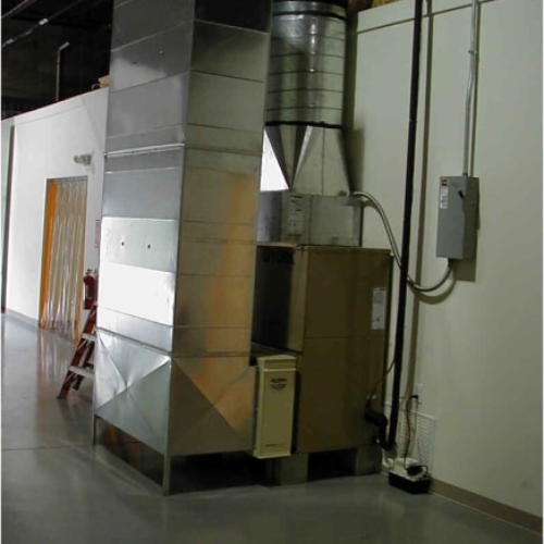 Commercial HVAC Unit inside of a building