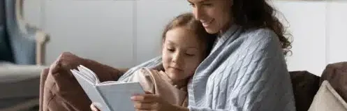 mom and daughter