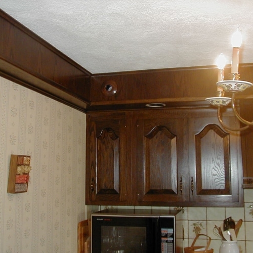 High Velocity Unit Installation Inside of a house
