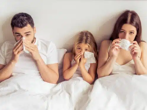 family with allergies