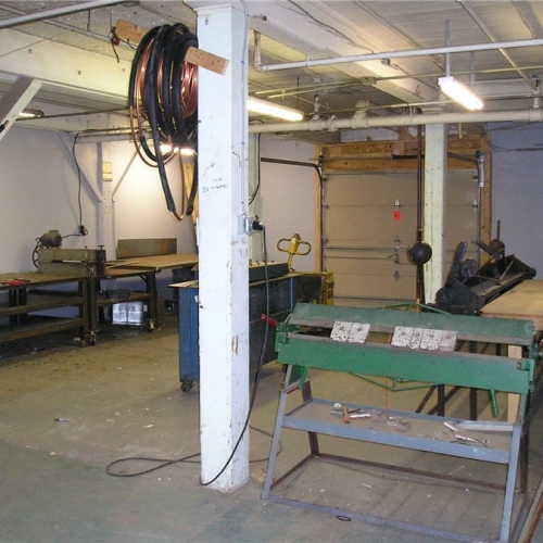 Warehouse full of HVAC tools