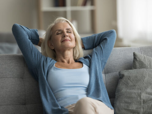 women relaxing